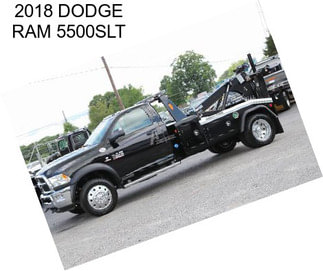 2018 DODGE RAM 5500SLT