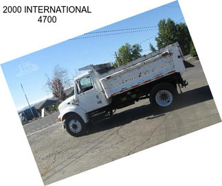 2000 INTERNATIONAL 4700