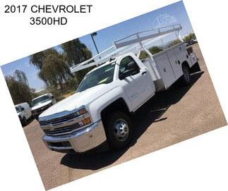 2017 CHEVROLET 3500HD