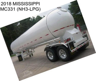 2018 MISSISSIPPI MC331 (NH3-LPG)