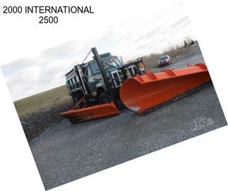 2000 INTERNATIONAL 2500