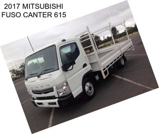 2017 MITSUBISHI FUSO CANTER 615