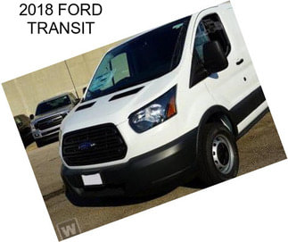 2018 FORD TRANSIT