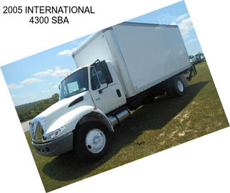 2005 INTERNATIONAL 4300 SBA