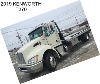 2019 KENWORTH T270