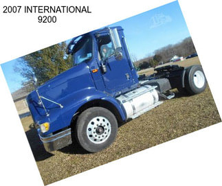 2007 INTERNATIONAL 9200