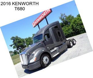 2016 KENWORTH T680