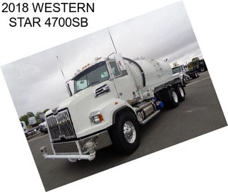 2018 WESTERN STAR 4700SB