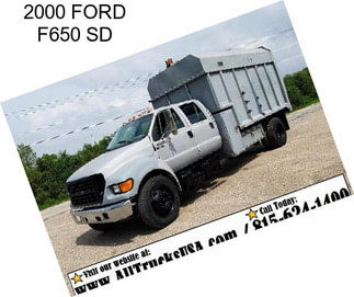 2000 FORD F650 SD