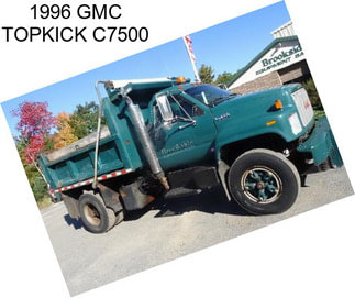 1996 GMC TOPKICK C7500