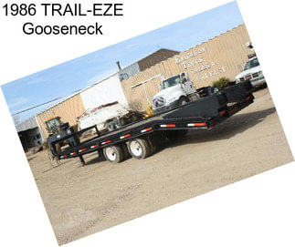 1986 TRAIL-EZE Gooseneck