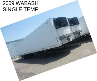 2009 WABASH SINGLE TEMP