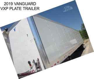 2019 VANGUARD VXP PLATE TRAILER