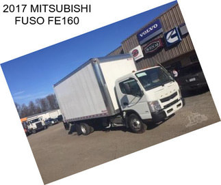 2017 MITSUBISHI FUSO FE160