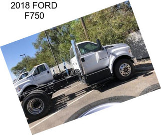 2018 FORD F750