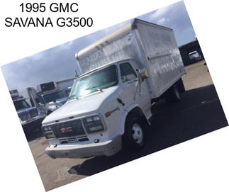 1995 GMC SAVANA G3500