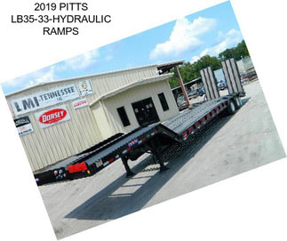 2019 PITTS LB35-33-HYDRAULIC RAMPS