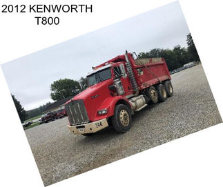 2012 KENWORTH T800