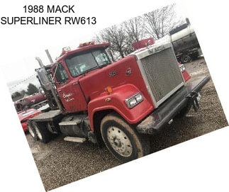 1988 MACK SUPERLINER RW613