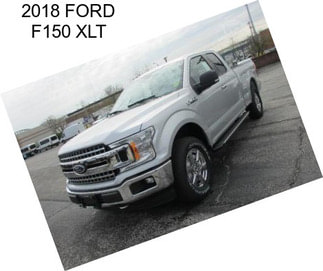 2018 FORD F150 XLT