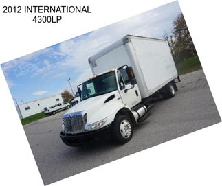 2012 INTERNATIONAL 4300LP