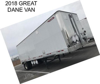 2018 GREAT DANE VAN