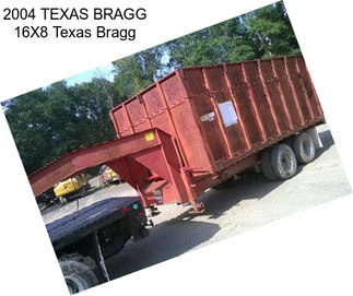 2004 TEXAS BRAGG 16X8 Texas Bragg