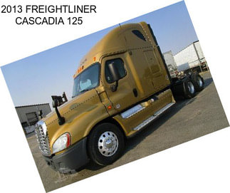 2013 FREIGHTLINER CASCADIA 125