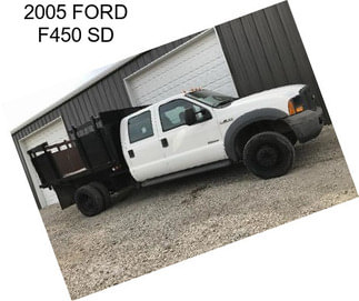2005 FORD F450 SD