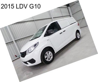 2015 LDV G10