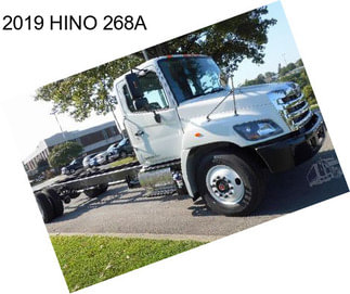 2019 HINO 268A