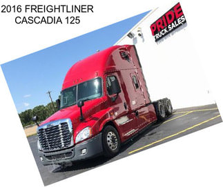 2016 FREIGHTLINER CASCADIA 125