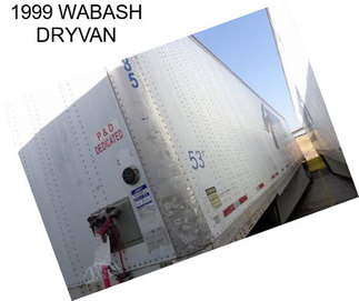 1999 WABASH DRYVAN