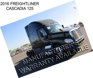 2016 FREIGHTLINER CASCADIA 125