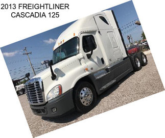 2013 FREIGHTLINER CASCADIA 125