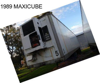 1989 MAXICUBE