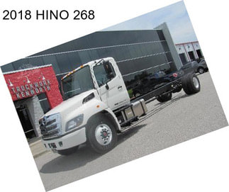 2018 HINO 268