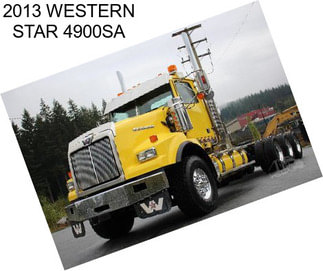 2013 WESTERN STAR 4900SA