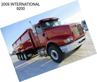 2009 INTERNATIONAL 9200