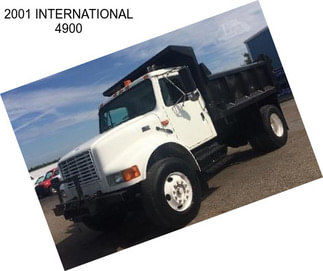 2001 INTERNATIONAL 4900