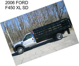 2006 FORD F450 XL SD