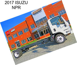 2017 ISUZU NPR