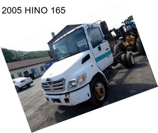 2005 HINO 165