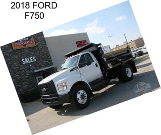 2018 FORD F750