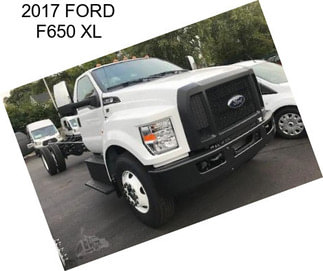 2017 FORD F650 XL