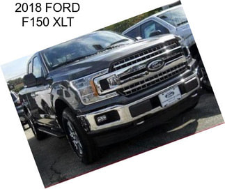 2018 FORD F150 XLT