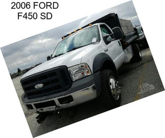 2006 FORD F450 SD