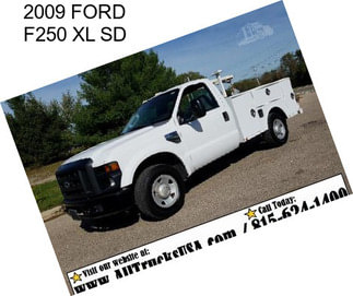 2009 FORD F250 XL SD