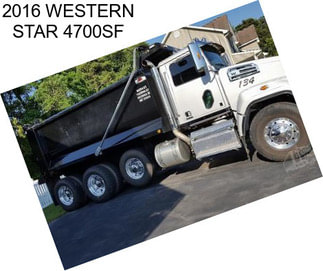 2016 WESTERN STAR 4700SF