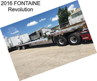 2016 FONTAINE Revolution